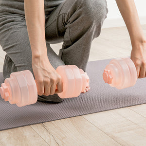 Experience the Power of Mini Portable Plastic Water Dumbbells
