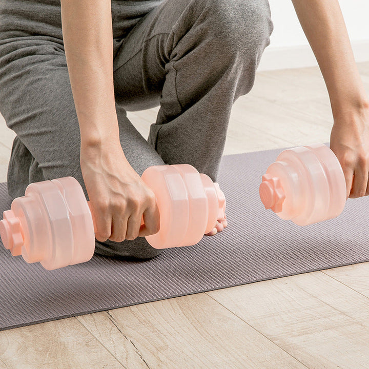 Experience the Power of Mini Portable Plastic Water Dumbbells