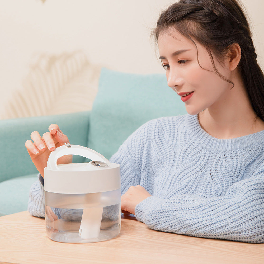 Transform Your Space with the Quiet Dimmable Mist Humidifier
