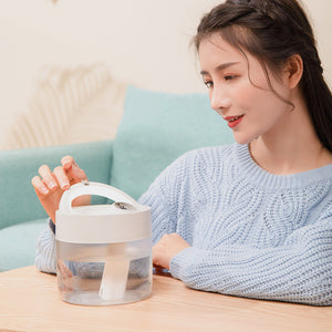 Transform Your Space with the Quiet Dimmable Mist Humidifier